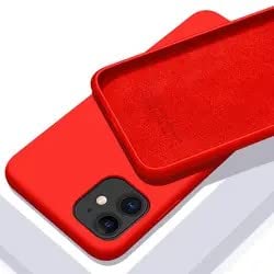 Geenie Gadgets iPhone 14 Pro Silikon-Schutzhülle (Rot)