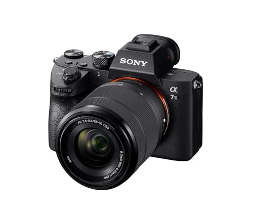 Sony Alpha 7 III | Spiegellose Vollformat-Kamera mit 28-70 mm f/3.5-5.6 Zoom-Objektiv (Schneller...