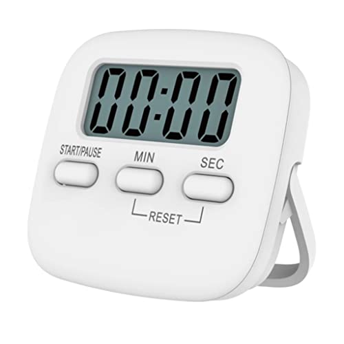 DFGHJK 2 Stück Küchentimer Kochen Backen LCD Display Countdown Student Lab Digital Timer Home...