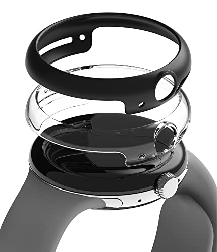 Ringke Slim Case [2 Stück] Kompatibel mit Google Pixel Watch Hülle Hart PC Cover für Pixel Watch...