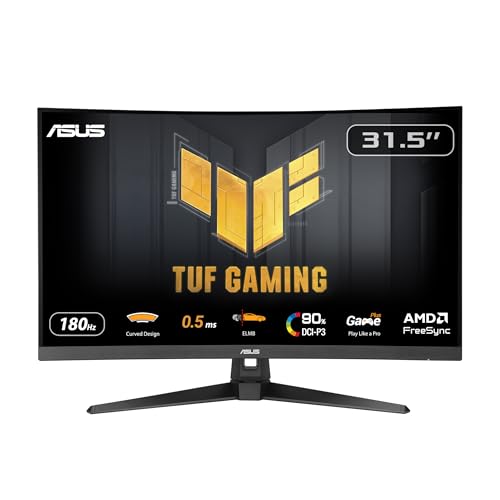 ASUS TUF Gaming VG32WQ3B - 32 Zoll WQHD Curved Monitor...
