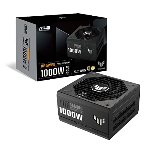 ASUS TUF Gaming 1000W Gold Netzteil (1000 Watt, vollmodulares Netzteil, ATX 3.0-kompatibel,...
