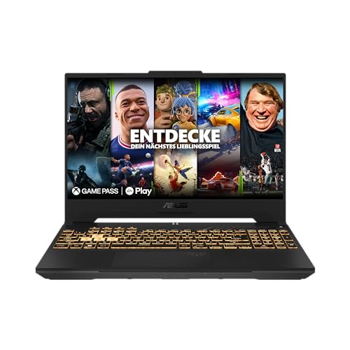 ASUS TUF Gaming F15 Laptop | 15,6' FHD 144Hz entspiegeltes IPS Display |Intel Core i7-12700H | 16 GB...