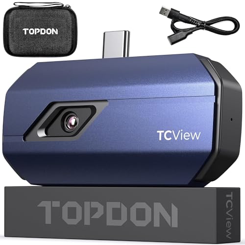 TOPDON Wärmebildkamera für Android TC001, 256 x 192 thermische Auflösung, Temperaturbereich:...*