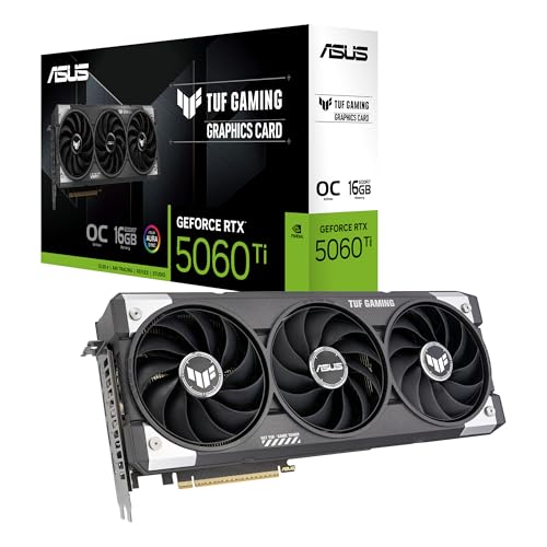 ASUS TUF Gaming GeForce RTX 5060 Ti OC Edition 16GB...