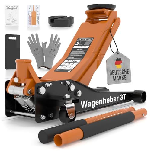 Tarpofix® Hydraulischer Wagenheber 3t (75-505mm...