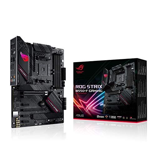 ASUS ROG Strix B550-F Gaming Mainboard Sockel AM4 (ATX, Ryzen, PCIe 4.0, Intel 2,5 Gbit/s-Ethernet,...