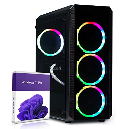 Greed® MK2 - High End Gaming PC - Intel Core i7 10700F + Nvidia Geforce RTX 3060 - Ultra Schneller...