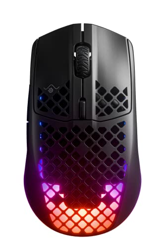 SteelSeries Aerox 3 Wireless Onyx (2022) - Superleichte Gaming-Maus - 68 g Gewicht und...