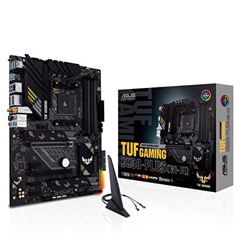 ASUS TUF Gaming B550-PLUS WiFi II Mainboard Sockel Ryzen AM4 (AMD B550, ATX, PCIe 4.0, DUal M.2,...